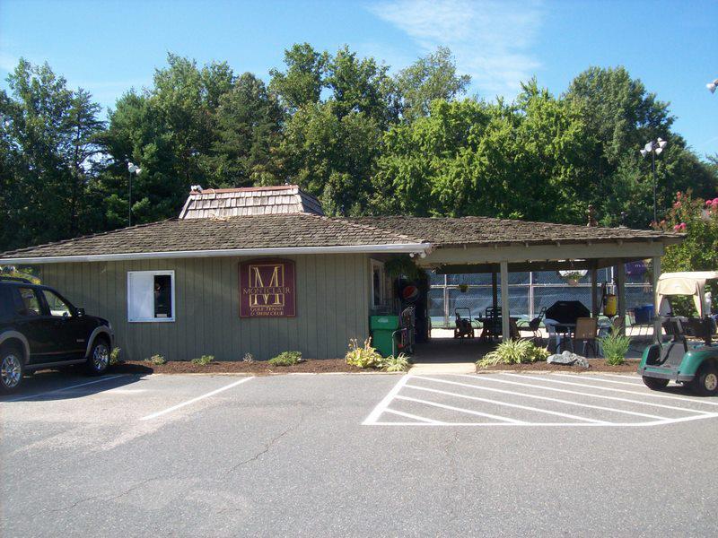 View of tennis clubhouse